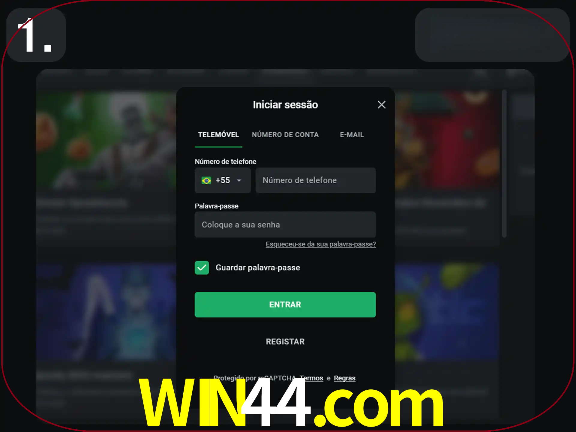 Acesse o site.